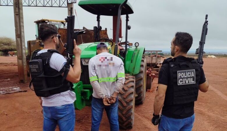 Homem que ameaçou mulher de morte dizendo para ‘cavar a própria cova’ é preso em fazenda