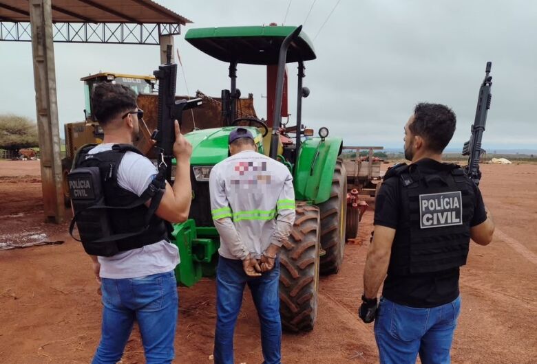 Homem que ameaçou mulher de morte dizendo para ‘cavar a própria cova’ é preso em fazenda