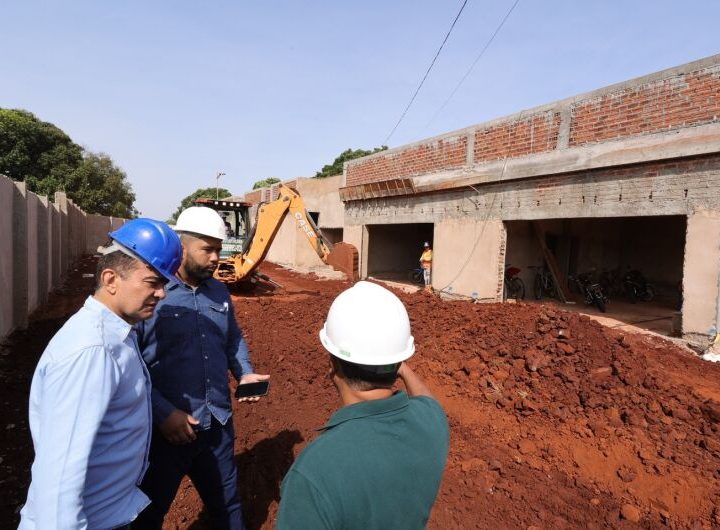 Obras do CAPS AD III avançam e chegam a 65% de execução em Dourados