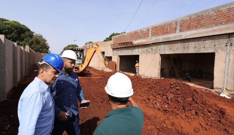 Obras do CAPS AD III avançam e chegam a 65% de execução em Dourados